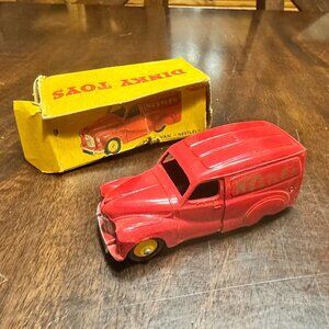 Vintage Dinky Toys 471 Fourgon Austin Van Nestlé Red Diecast Model